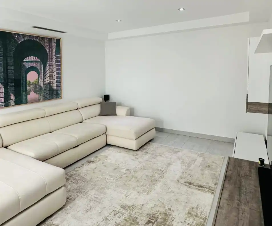 Sala d'estar de Casa o xalet en venda en Jávea / Xàbia amb Aire condicionat, Calefacció i Jardí privat