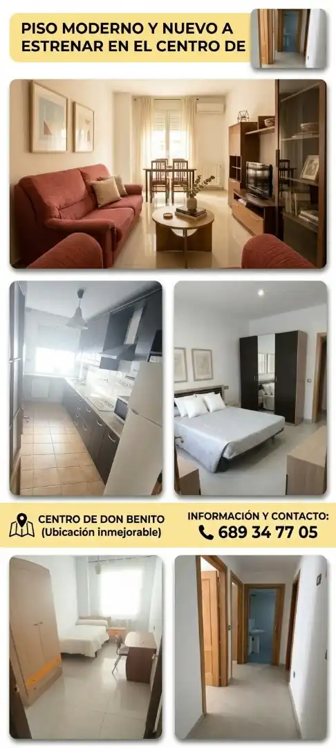 Kitchen of Flat for rent in Don Benito, Badajoz