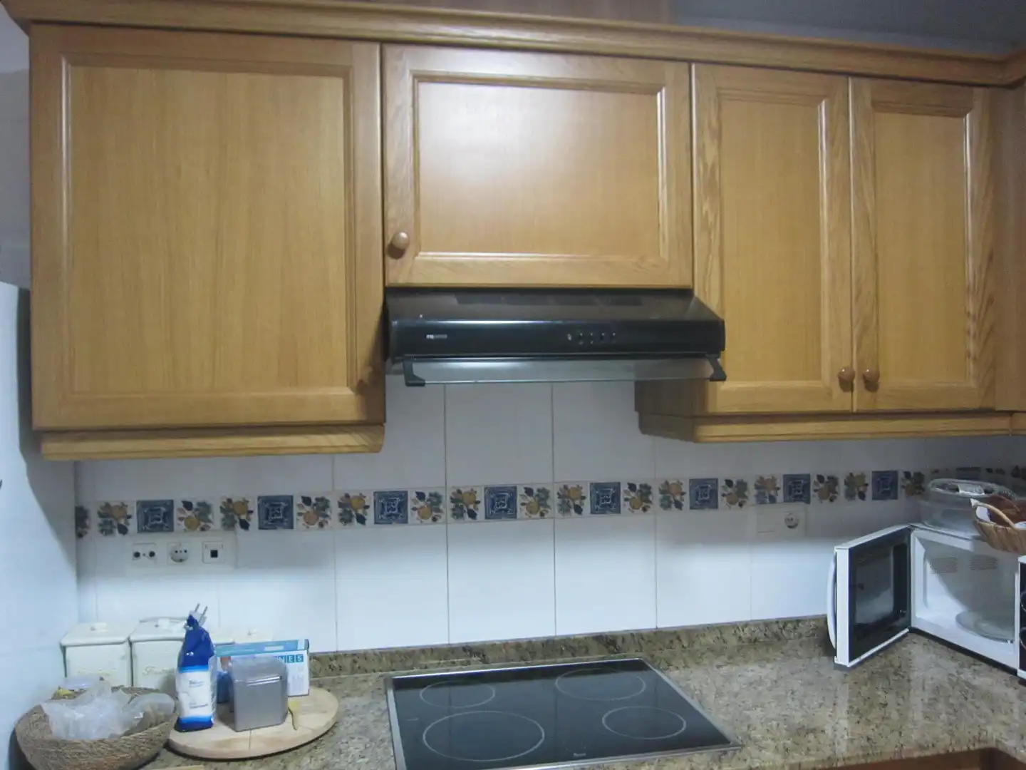 Cocina de Apartamento de alquiler en Moncofa con Terraza, Amueblado y Piscina comunitaria