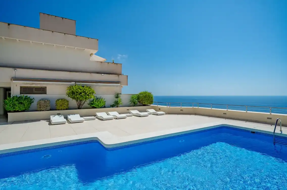 Piscina de Apartamento en venta en Altea con Aire acondicionado, Calefacción y Amueblado