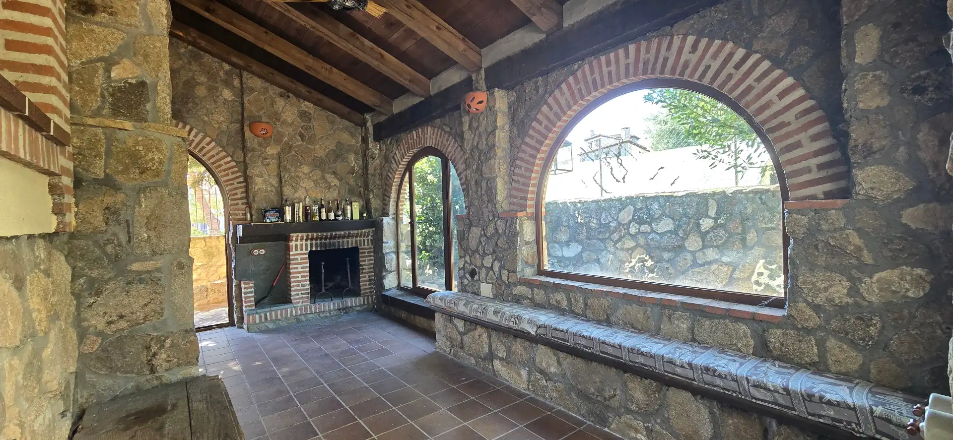 Terraza de Casa o chalet en venta en Villacastín con Calefacción, Jardín privado y Horno