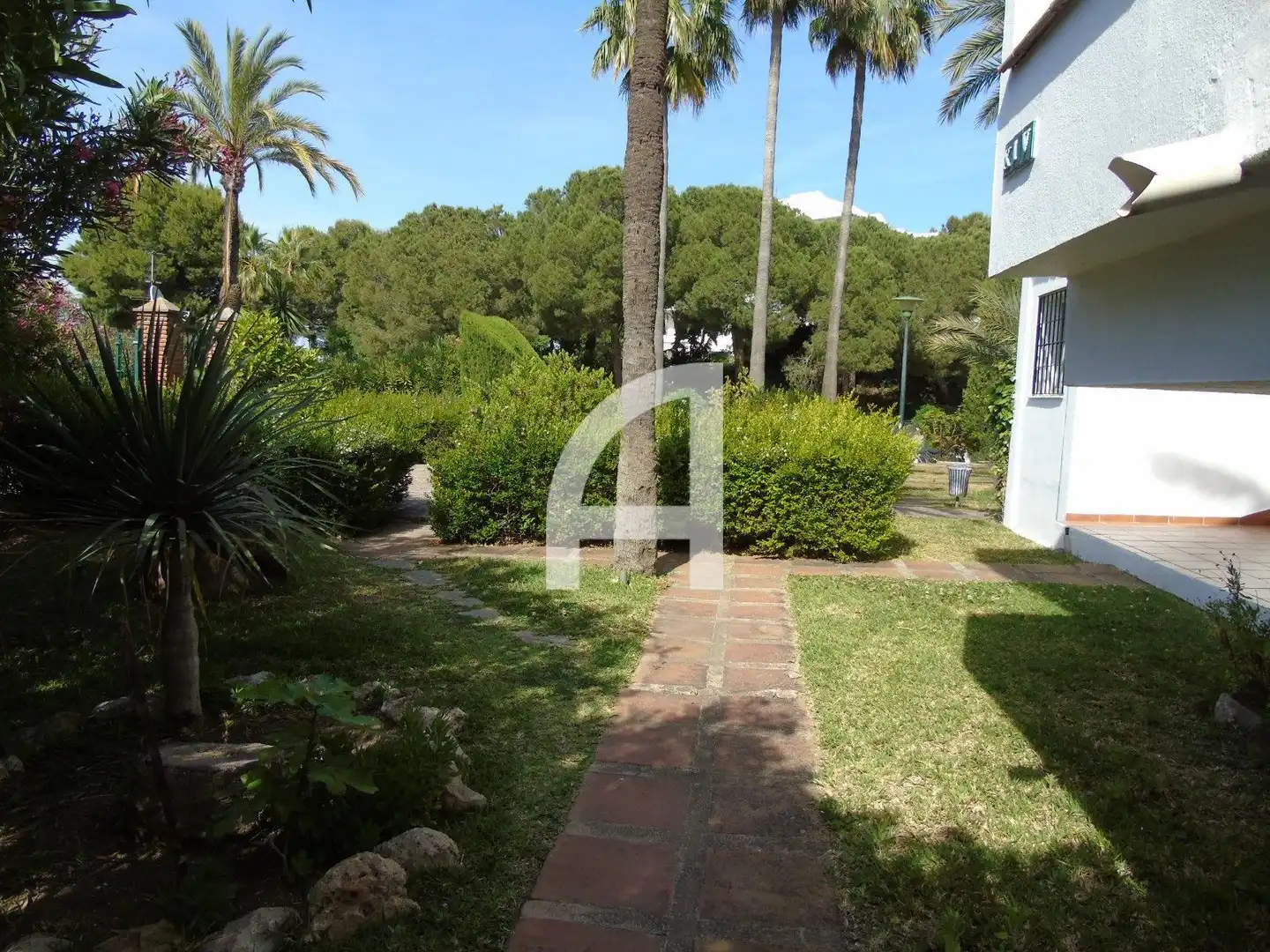 Garden of Duplexes for rent in Mijas  with Air Conditioner, Heating and Terrace