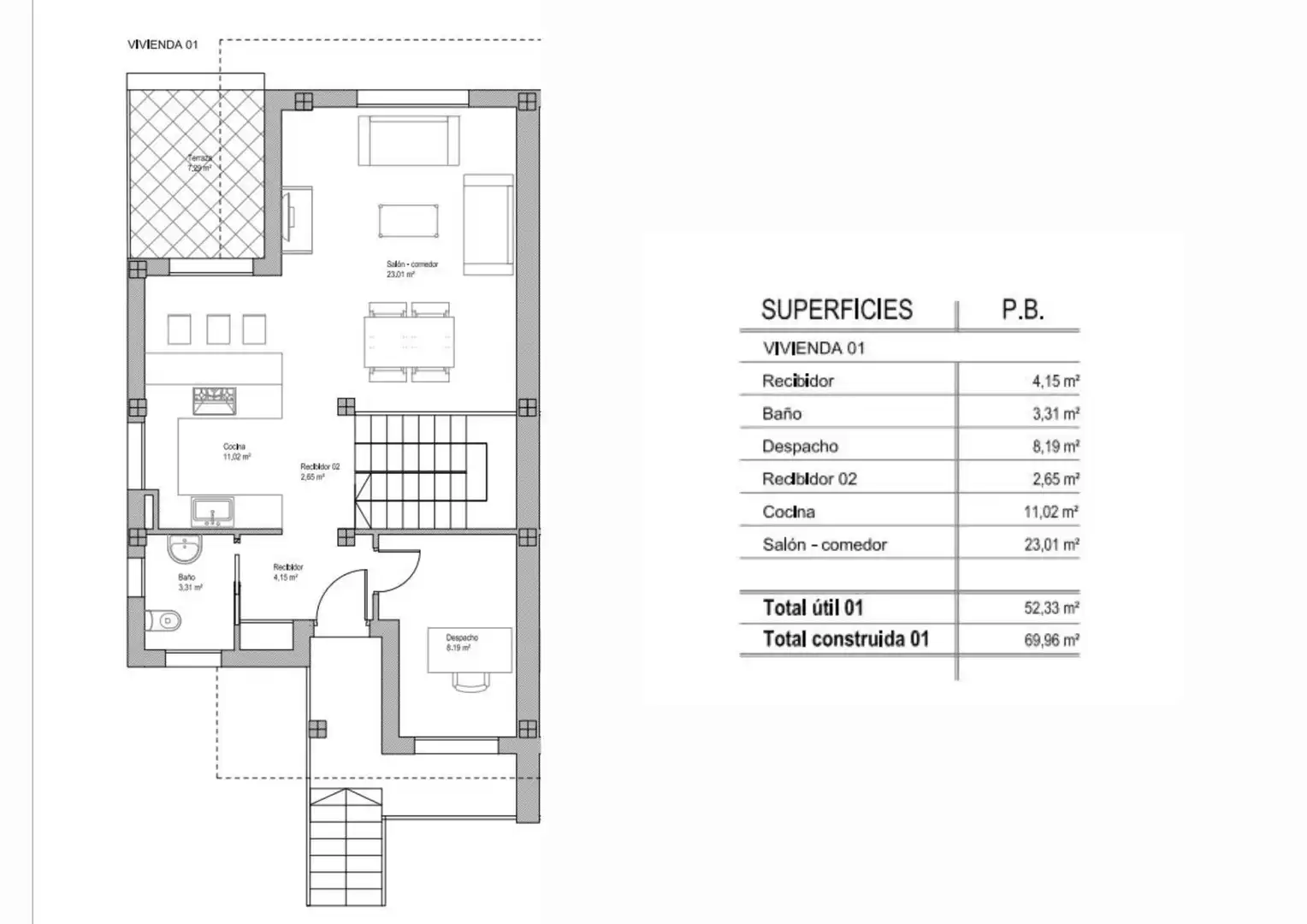Vivienda en venta en Calle del Río Beiro, imagen 45