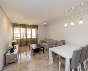 Living room of Flat to rent in Alicante / Alacant  with Air Conditioner, Heating and Parquet flooring