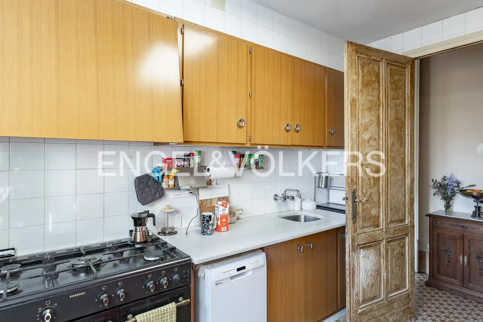 Cocina de Casa adosada en venta en Sant Celoni con Calefacción, Jardín privado y Terraza