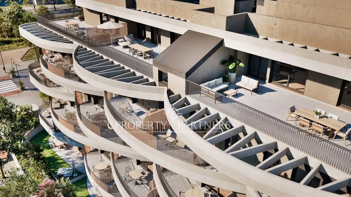 Terraza de Apartamento en venta en Campanillas