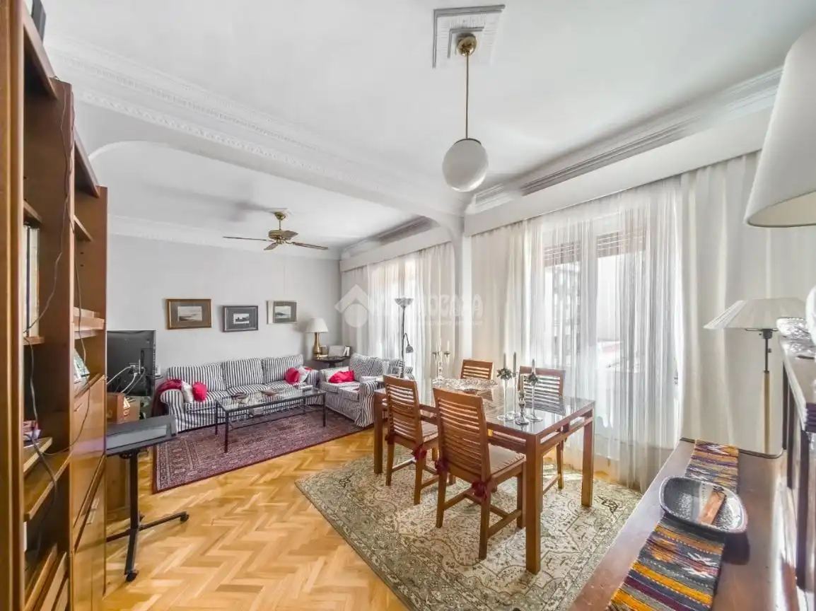 Wohnzimmer von Wohnung zum Verkauf in Madrid mit Klimaanlage, Heizung und Terrasse