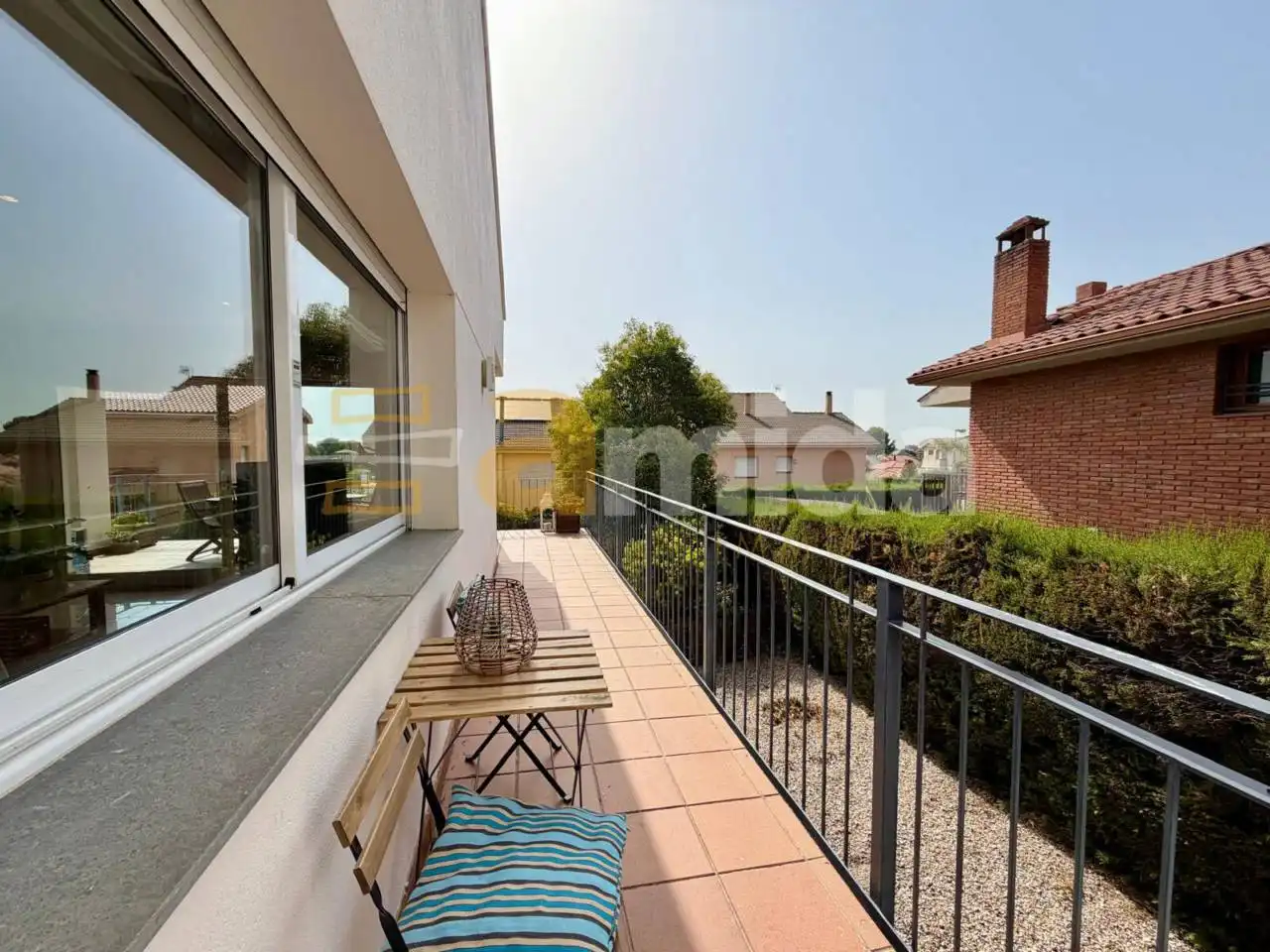 Terrassa de Casa o xalet en venda en Sabadell amb Aire condicionat, Calefacció i Jardí privat