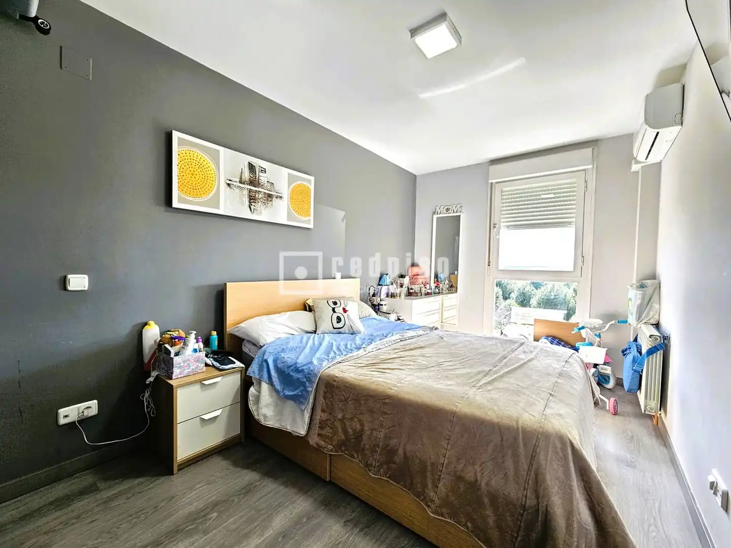 Schlafzimmer von Wohnung zum Verkauf in Parla mit Klimaanlage, Heizung und Privatgarten