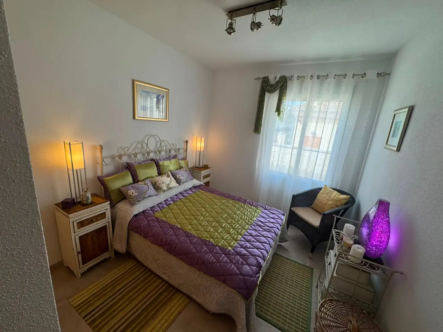 Bedroom of Houses for sale in Castalla  with Private garden, Terrace and Furnished