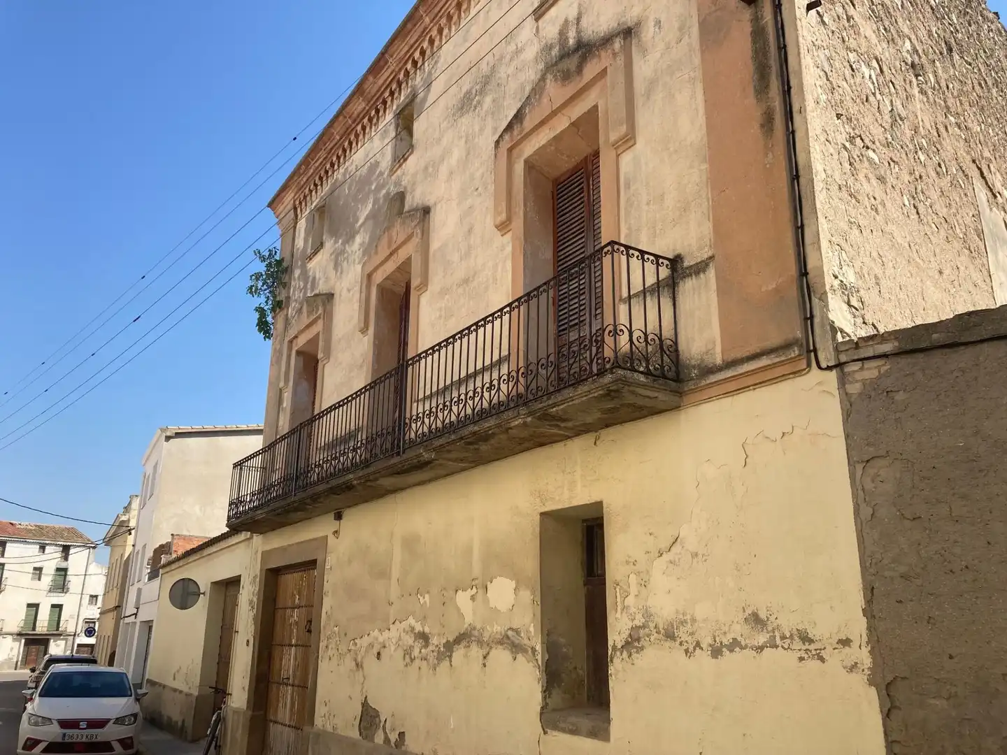 Vista exterior de Casa o chalet en venta en Bellcaire d'Urgell con Jardín privado