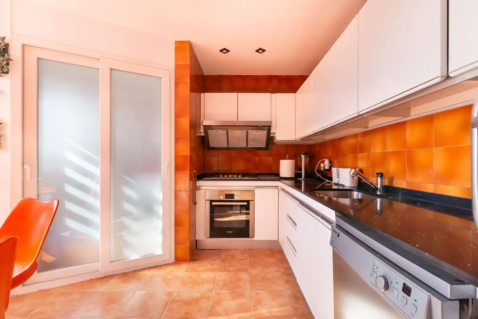Kitchen of Attic for sale in Madrid  with Heating, Terrace and Storage room