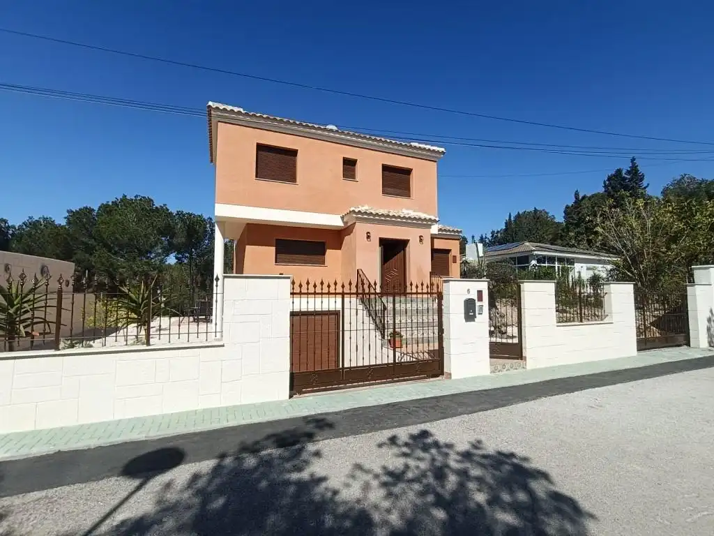 Vista exterior de Casa o chalet en venta en Pilar de la Horadada con Aire acondicionado, Calefacción y Jardín privado