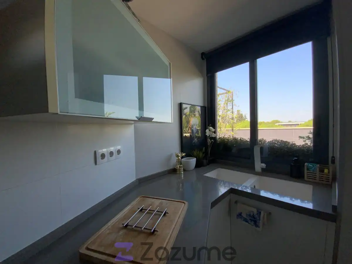 Cocina de Ático de alquiler en Paiporta con Aire acondicionado, Calefacción y Parquet