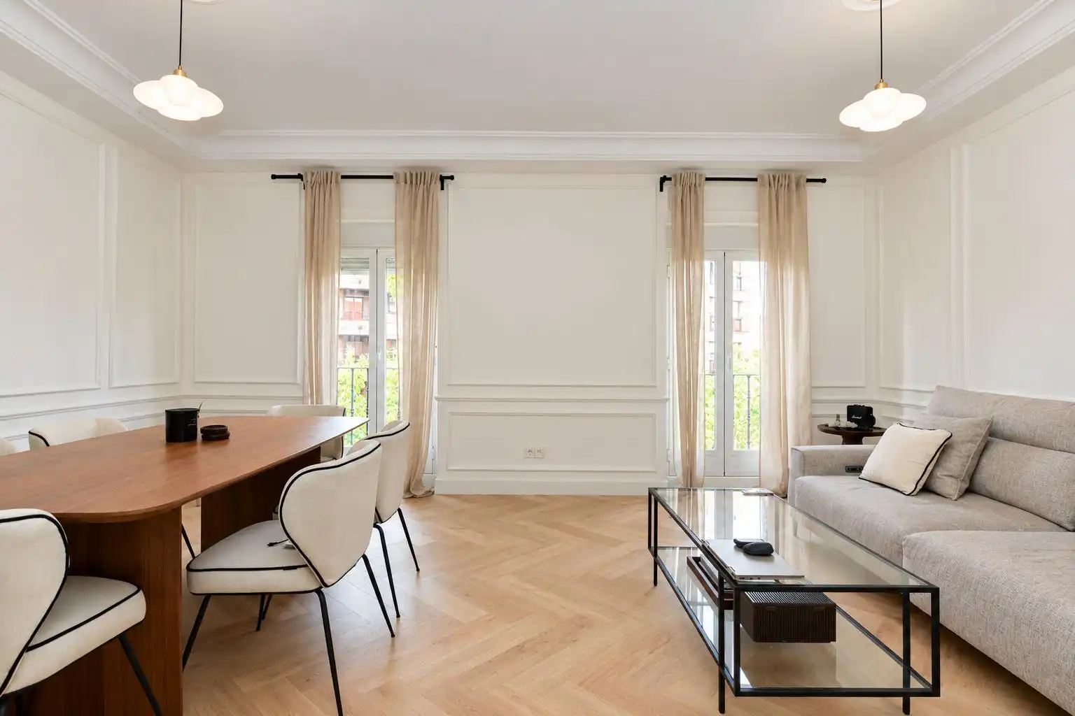 Living room of Flat for sale in Retiro