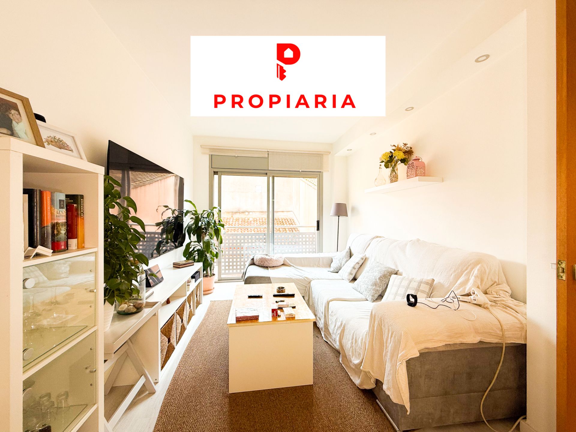 Living room of Flat for sale in Sant Vicenç Dels Horts  with Heating, Terrace and Storage room