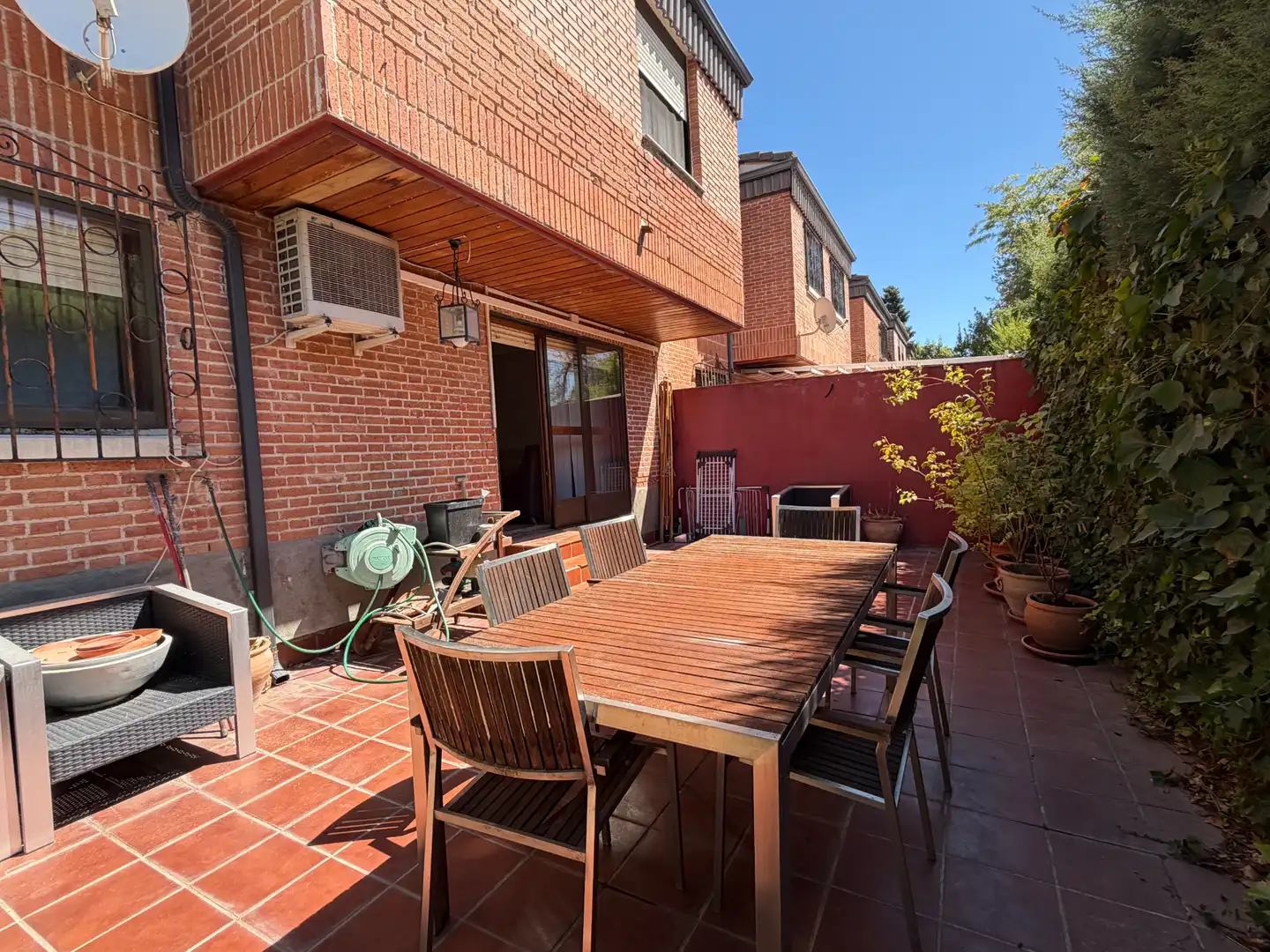 Terraza de Casa adosada en venta en Guadalajara con Calefacción