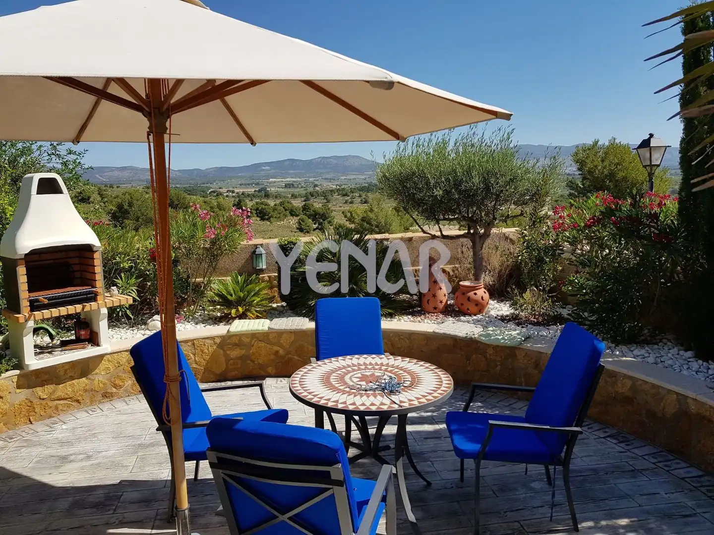 Terraza de Casa o chalet en venta en Castalla con Aire acondicionado y Trastero