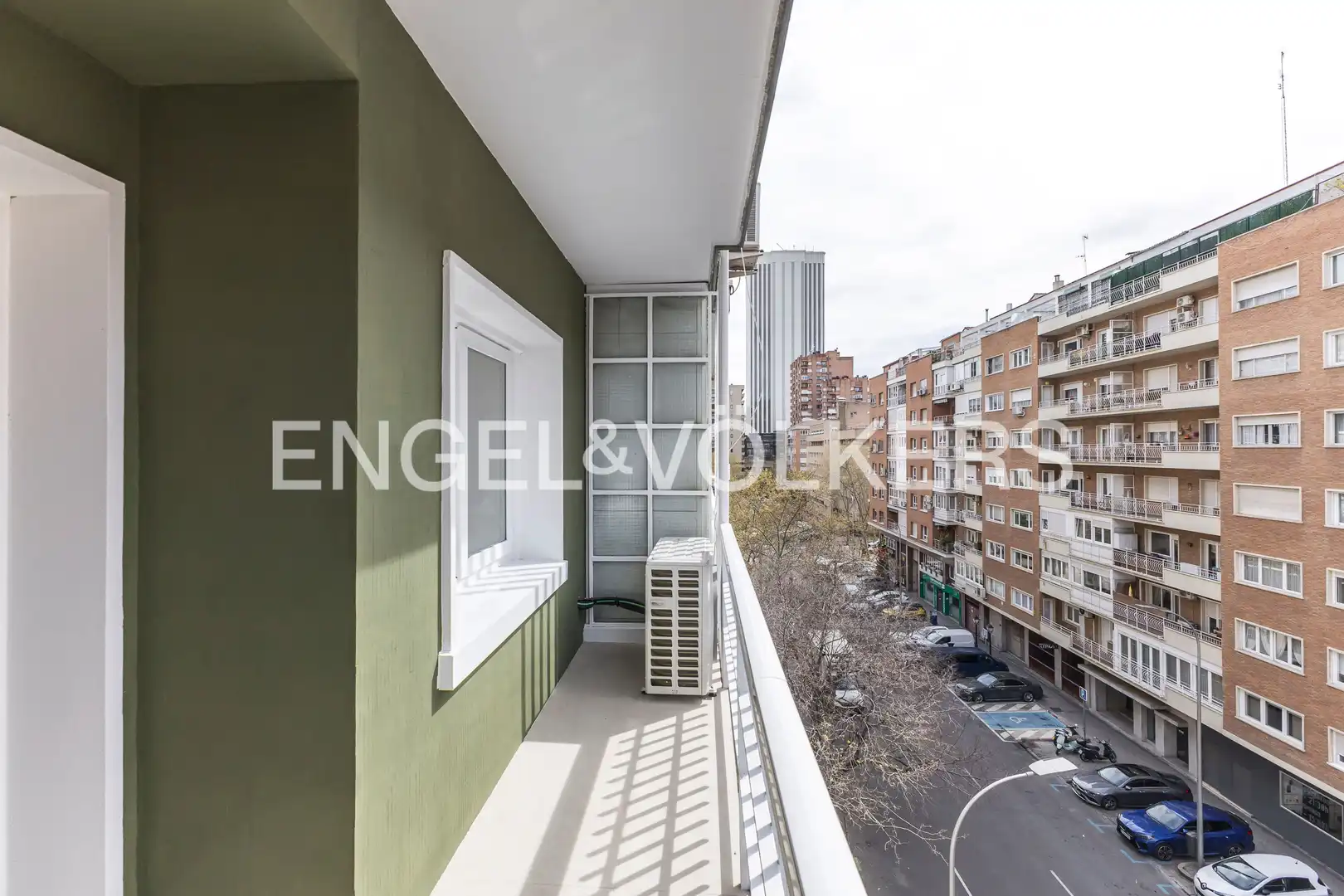 Balcony of Flat for sale in Madrid  with Air Conditioner, Heating and Terrace