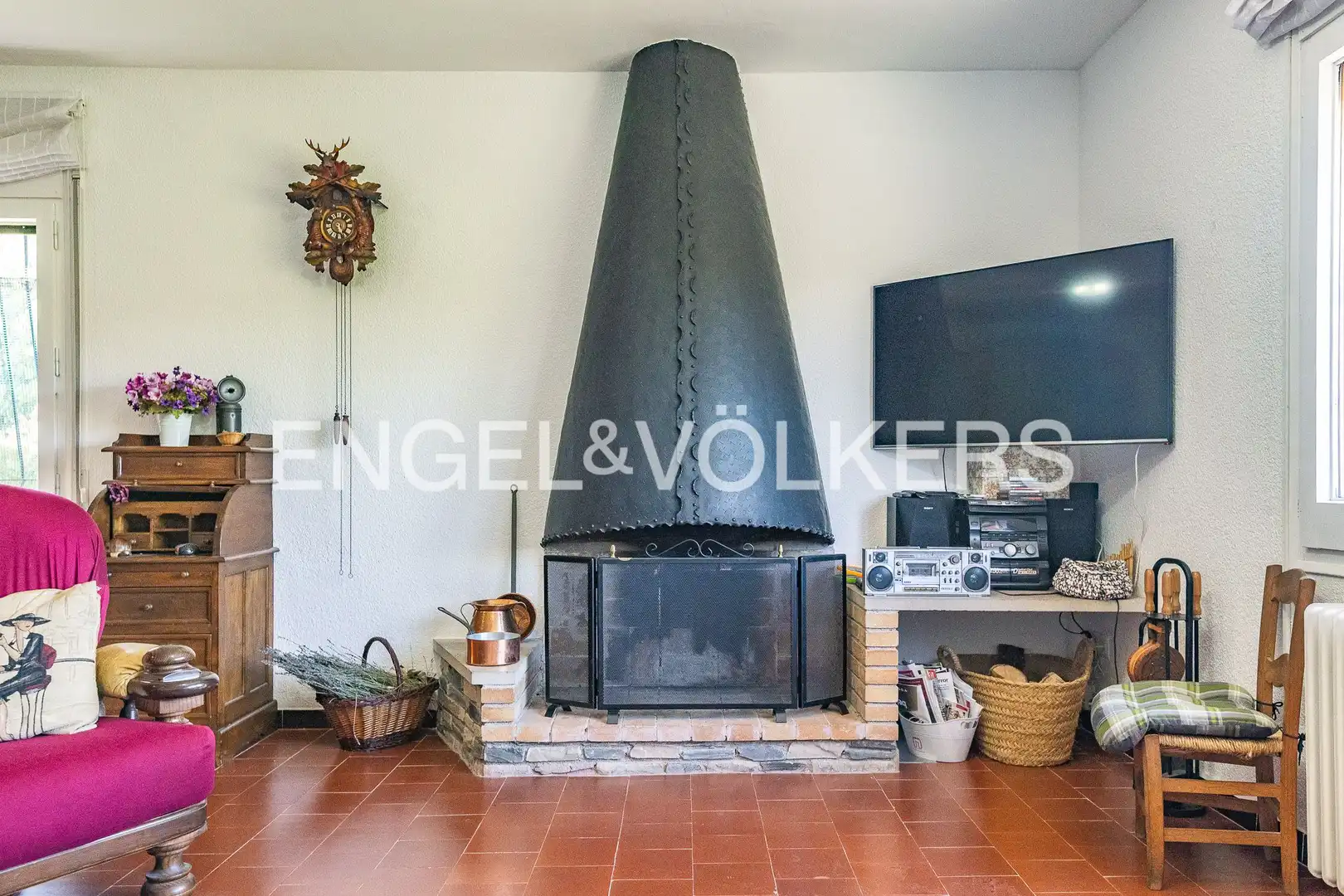 Sala de estar de Casa o chalet en venta en Moià con Calefacción, Jardín privado y Terraza