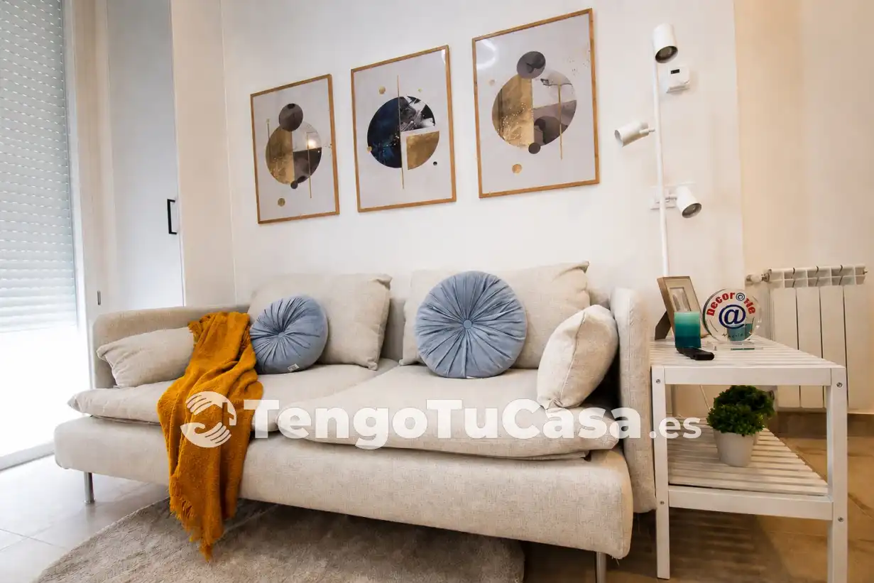 Sala de estar de Piso en venta en Madrid con Aire acondicionado, Calefacción y Amueblado