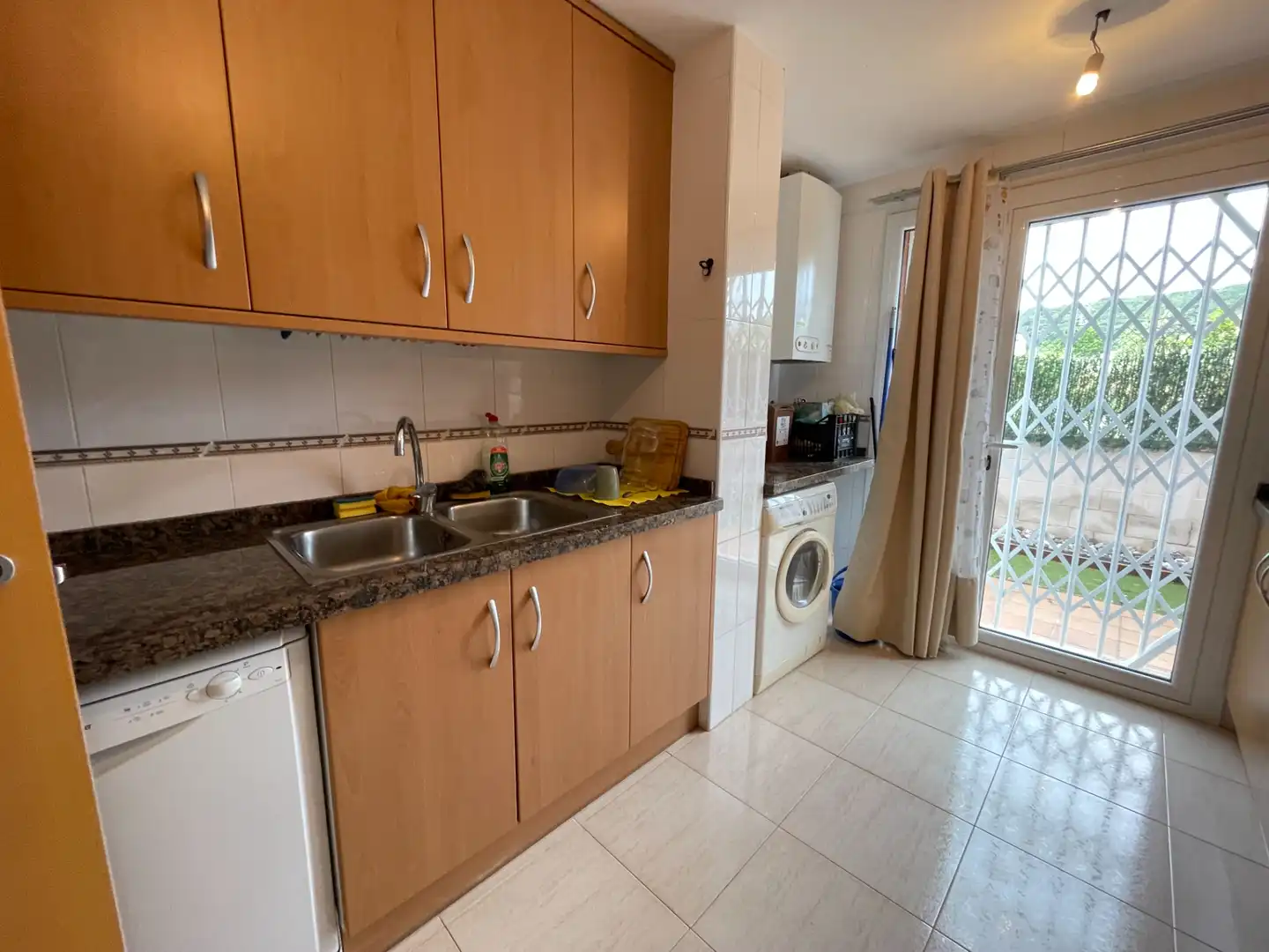 Küche von Wohnung zum Verkauf in La Pobla de Segur mit Heizung, Privatgarten und Terrasse