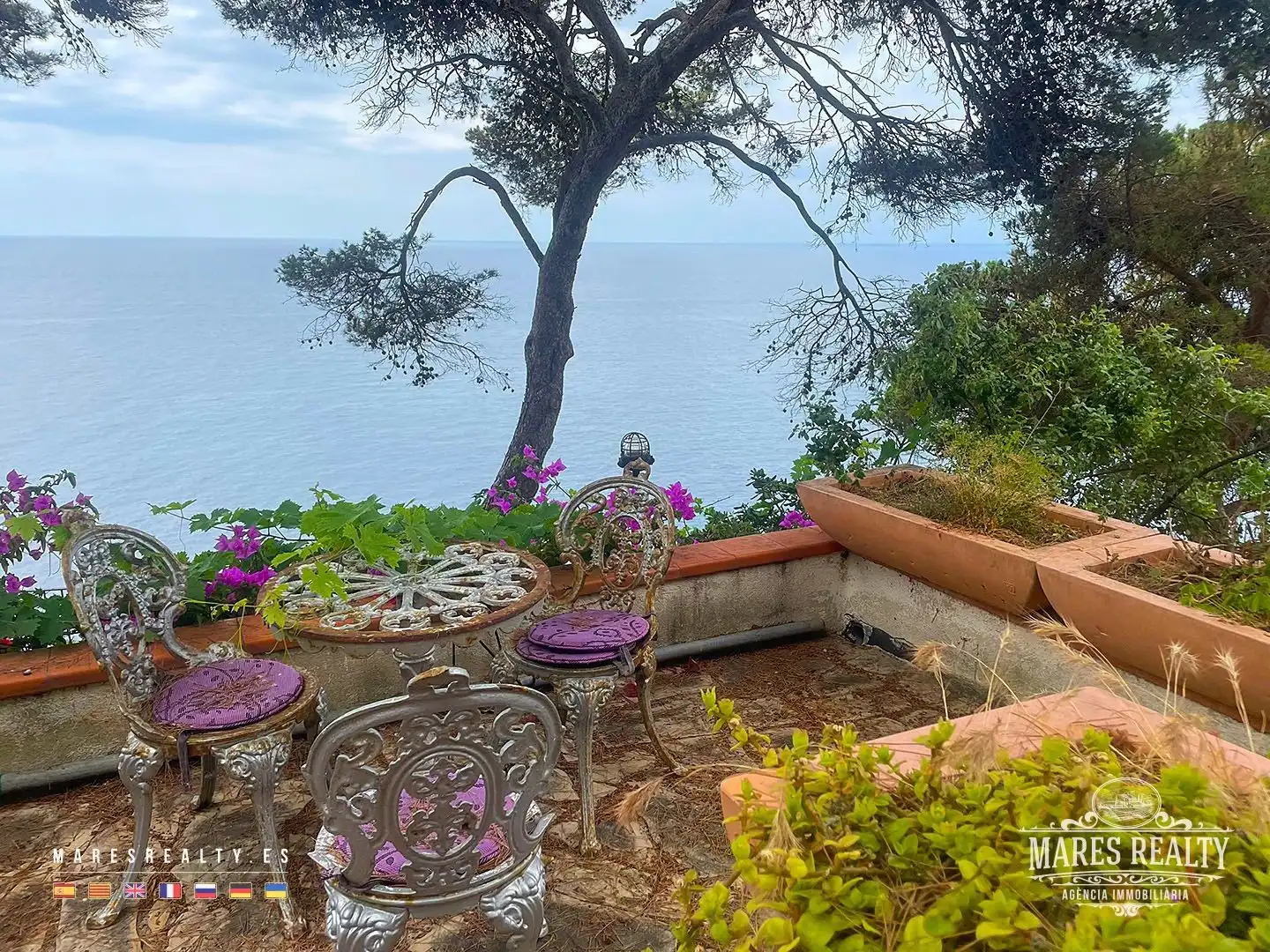 Terraza de Casa o chalet en venta en Lloret de Mar con Calefacción, Jardín privado y Piscina