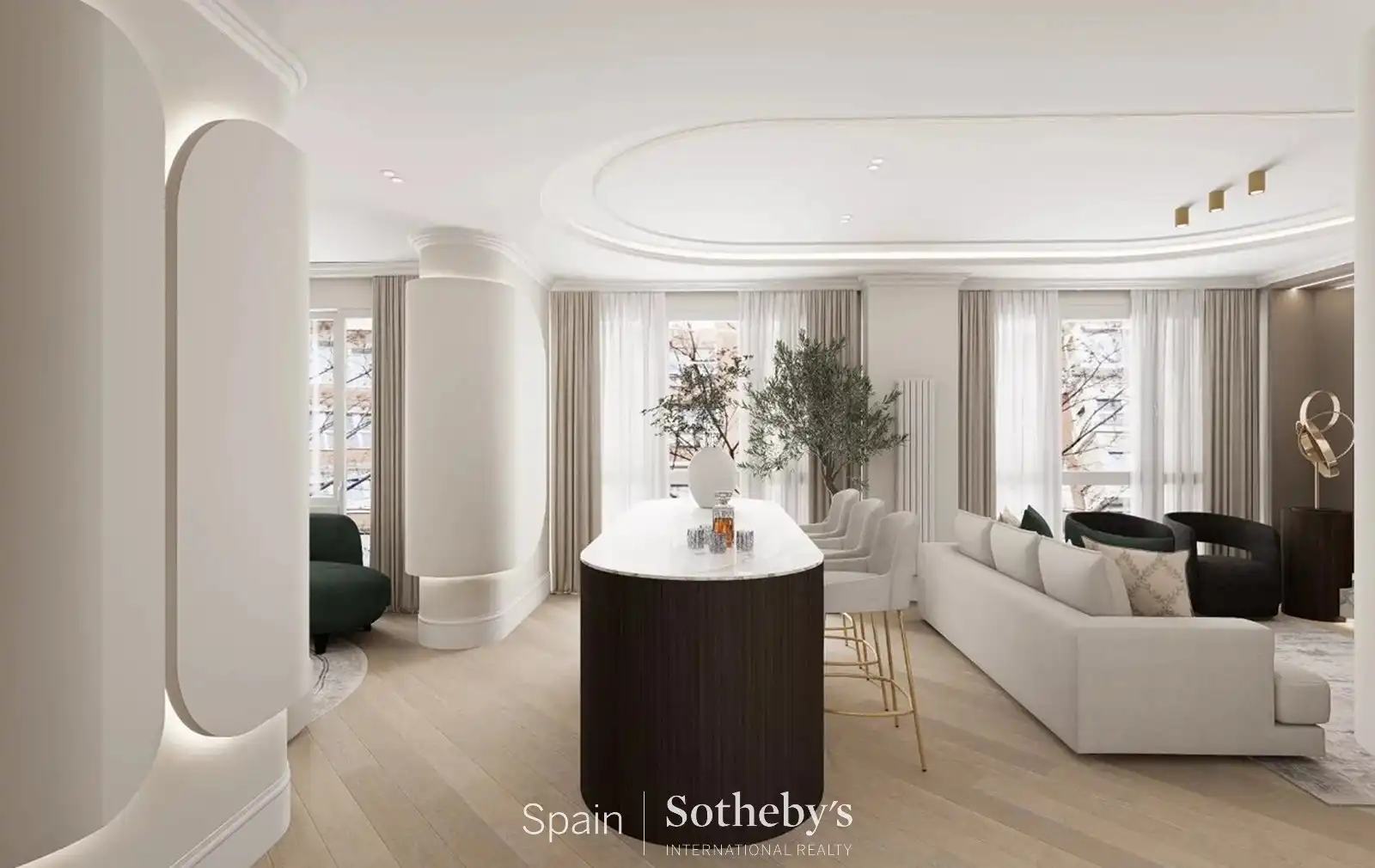 Living room of Apartments for sale in Madrid  with Air Conditioner, Heating and Terrace