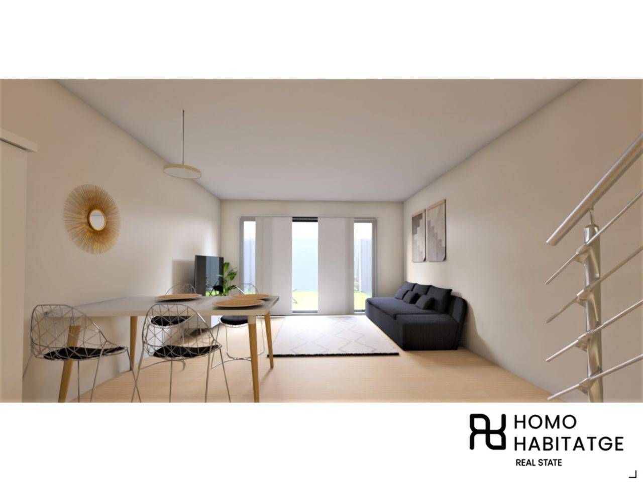 Living room of House or chalet for sale in Sabadell  with Air Conditioner and Terrace