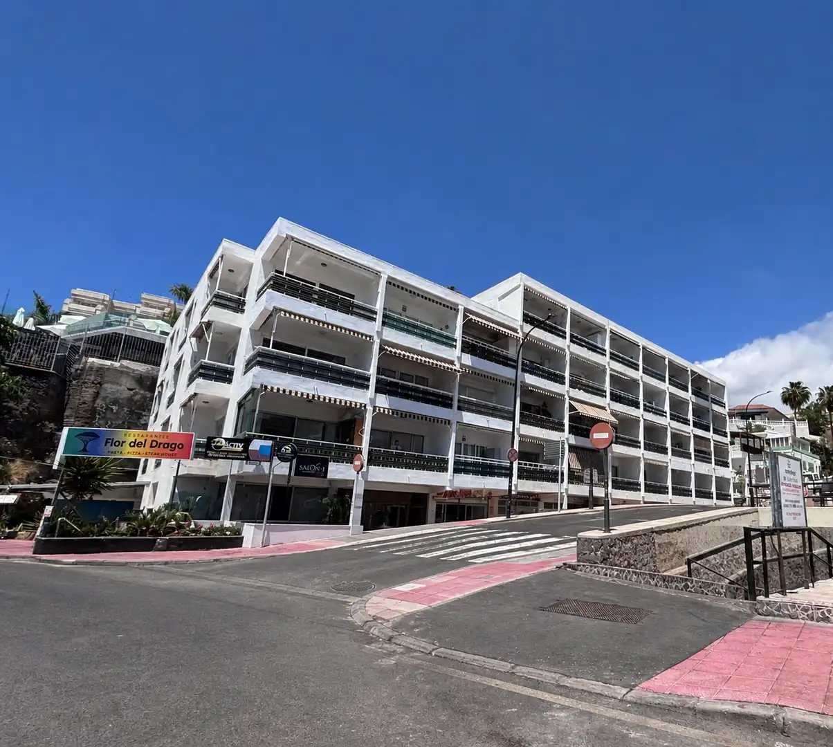 Exterior view of Apartments for rent in Santiago del Teide  with Terrace, Furnished and Oven
