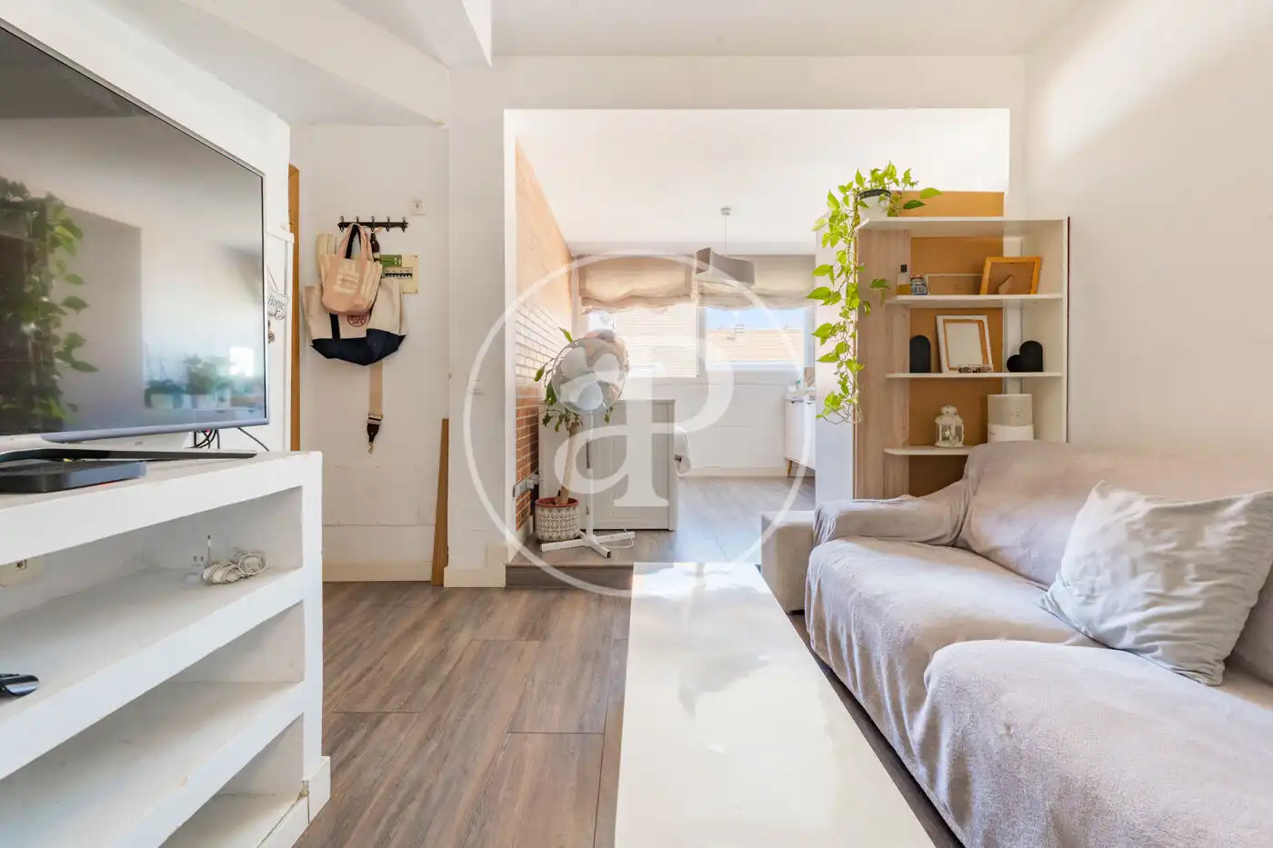 Sala de estar de Ático en venta en Madrid con Aire acondicionado y Calefacción