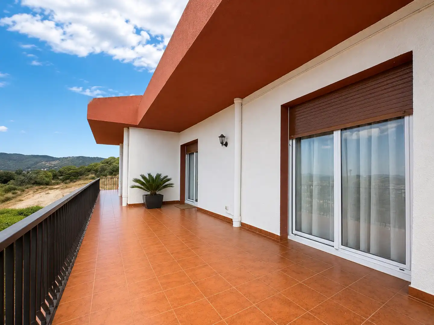 Terrace of Country homes for sale in Argentona  with Air Conditioner, Heating and Private garden