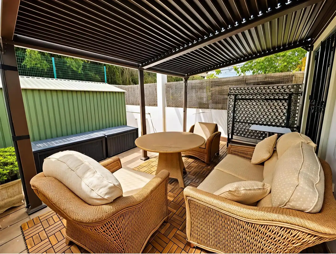 Terraza de Casa adosada en venta en Manilva