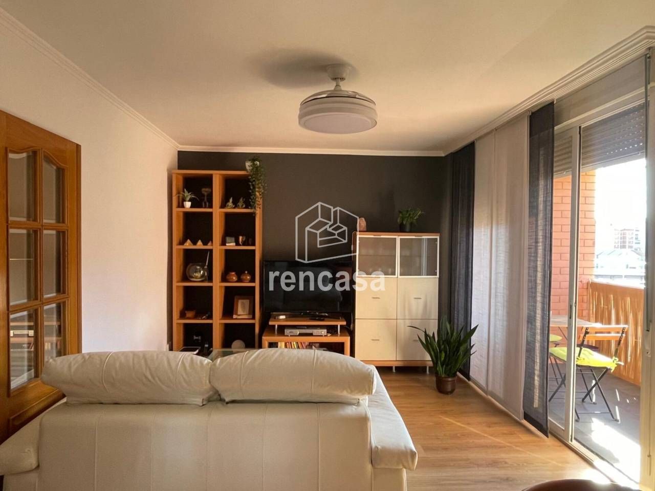 Sala d'estar de Pis en venda en  Lleida Capital amb Aire condicionat, Calefacció i Parquet