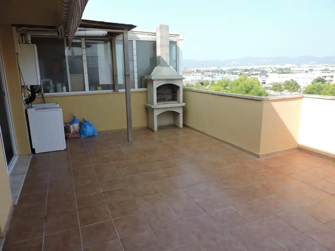 Terraza de Ático de alquiler en  Palma de Mallorca con Aire acondicionado, Calefacción y Parquet