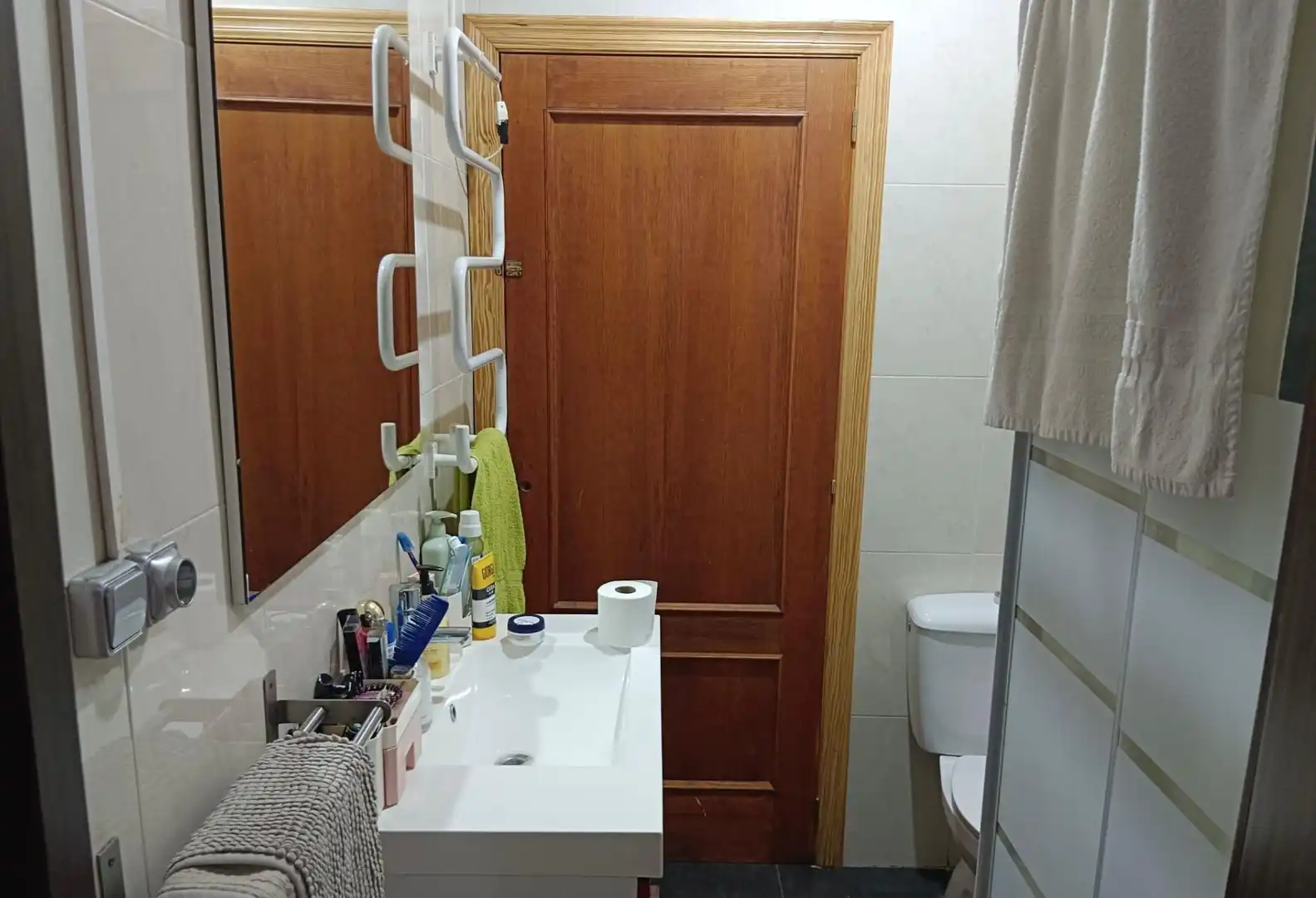 Badezimmer von Loft zum Verkauf in Aspe mit Klimaanlage, Parkett und Möbliert