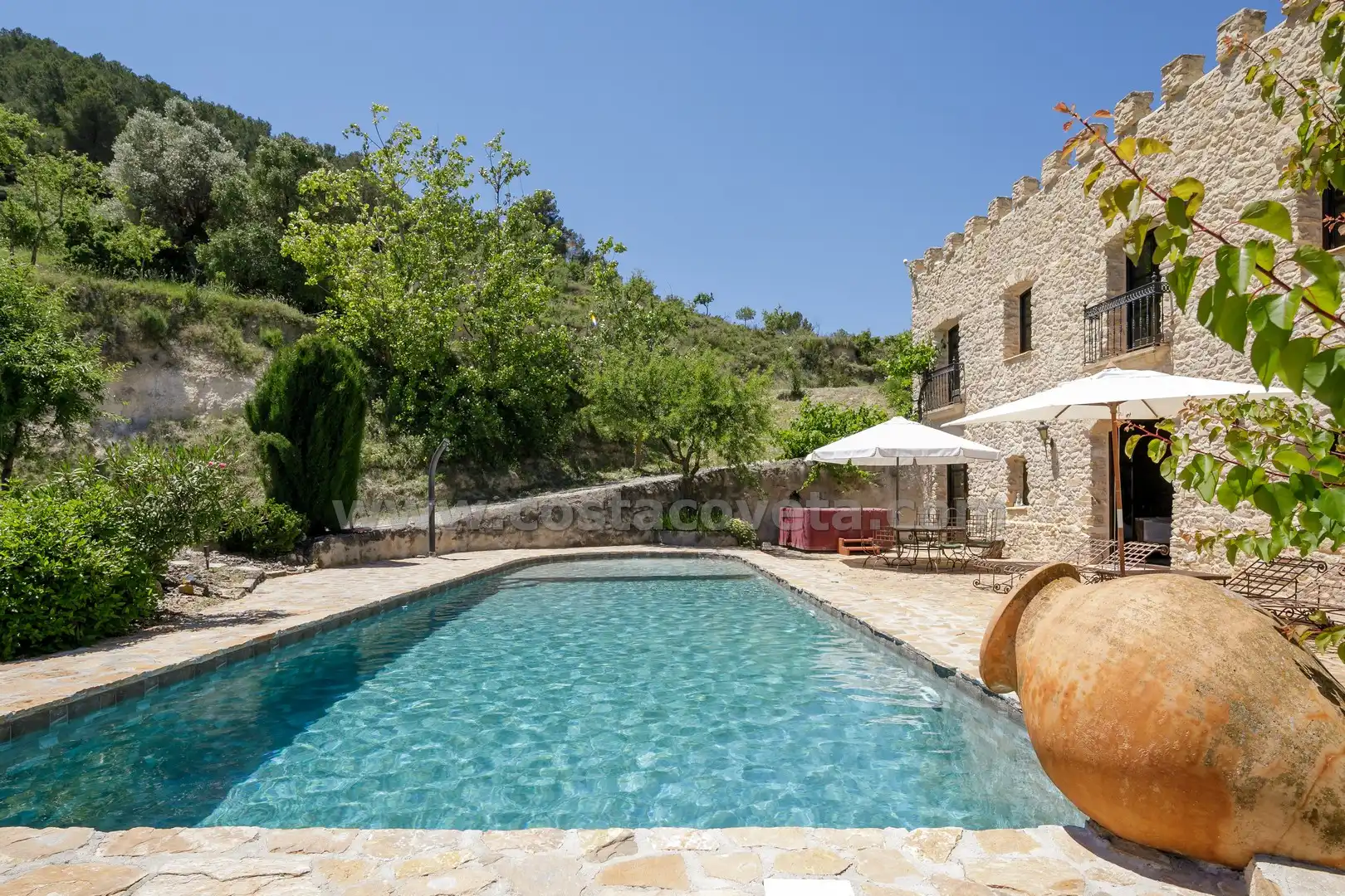Piscina de Casa o chalet en venta en Relleu con Aire acondicionado, Calefacción y Jardín privado