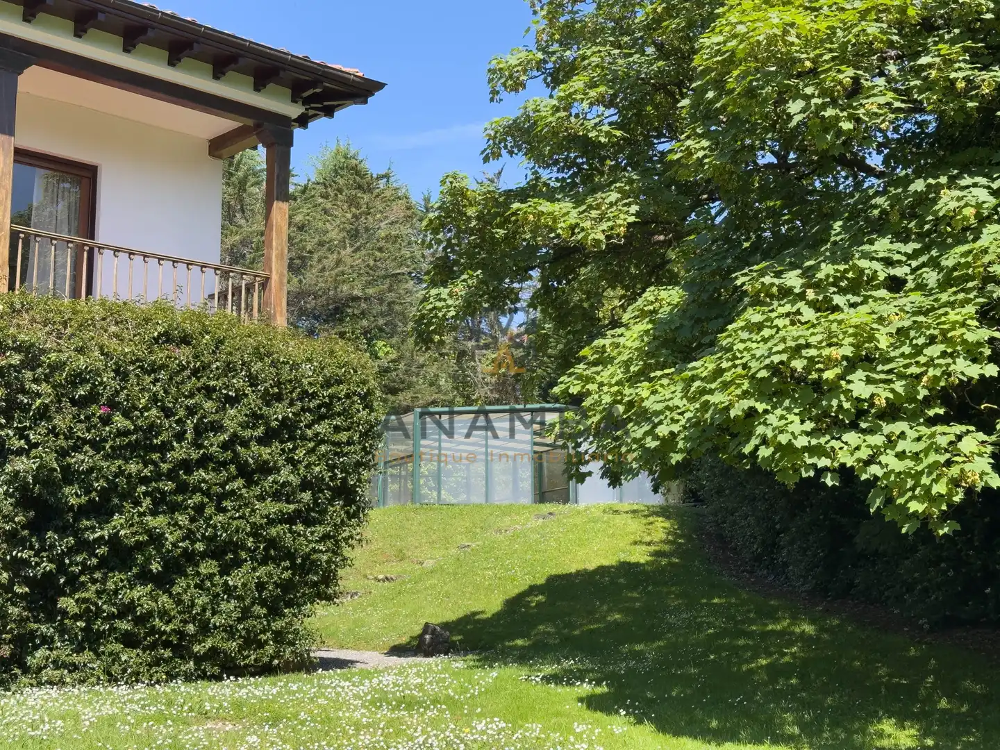 Vista exterior de Casa o chalet en venta en Gijón  con Trastero y Piscina