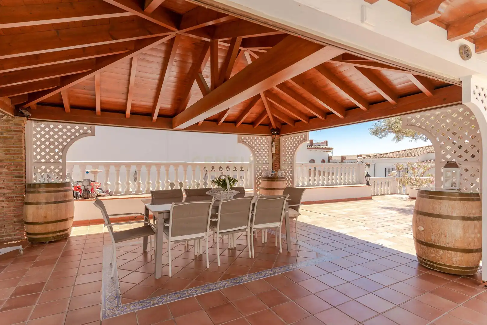 Terraza de Casa o chalet en venta en Motril con Aire acondicionado y Jardín privado
