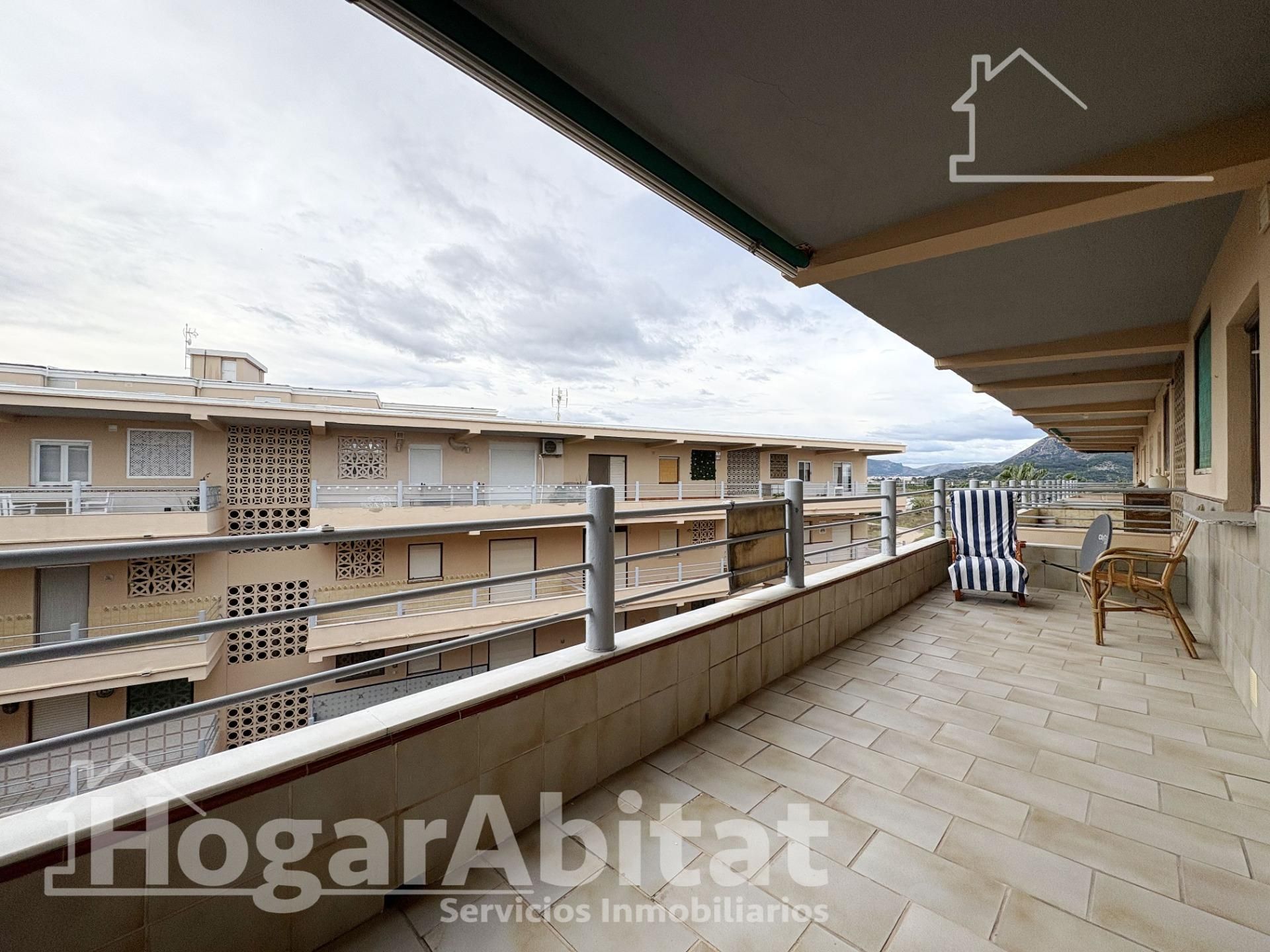 Terrasse von Wohnung zum Verkauf in Tavernes de la Valldigna mit Terrasse und Balkon