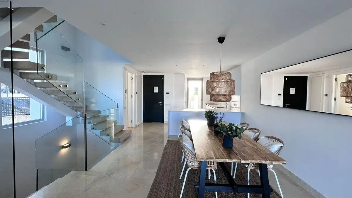 Dining room of Detached homes for rent in Marbella  with Air Conditioner, Heating and Terrace