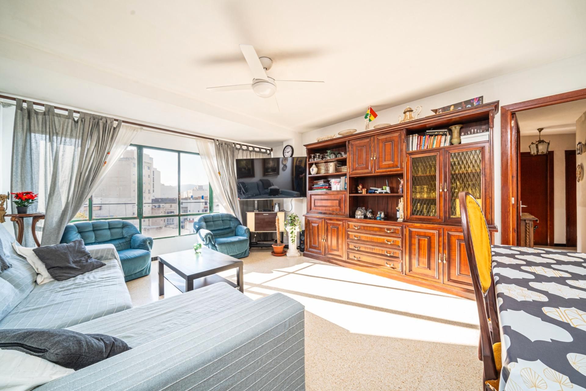 Sala de estar de Piso en venta en  Palma de Mallorca