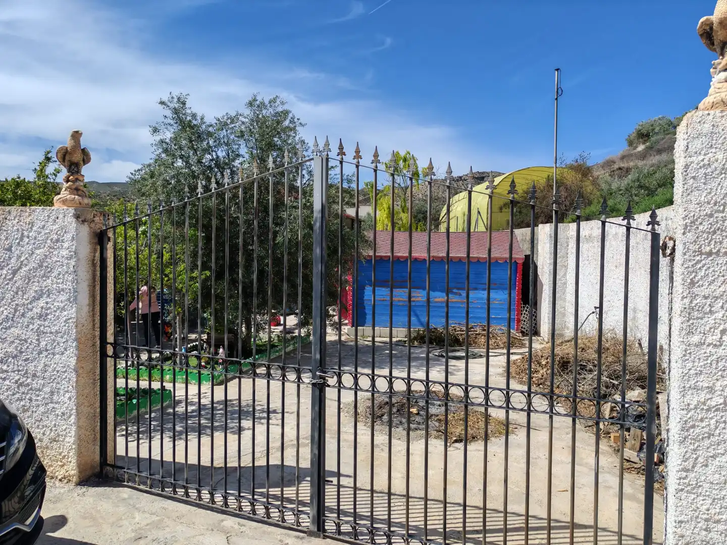 Vista exterior de Terreno en venta en Santa Cruz de Marchena