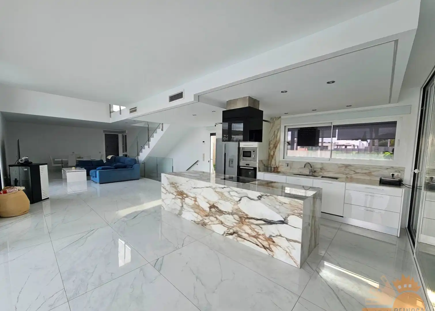 Cocina de Casa o chalet en venta en Molina de Segura con Aire acondicionado, Jardín privado y Terraza