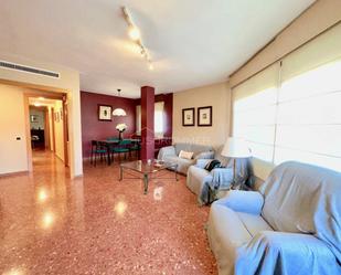 Living room of Flat to rent in Castellón de la Plana / Castelló de la Plana  with Air Conditioner, Furnished and Balcony