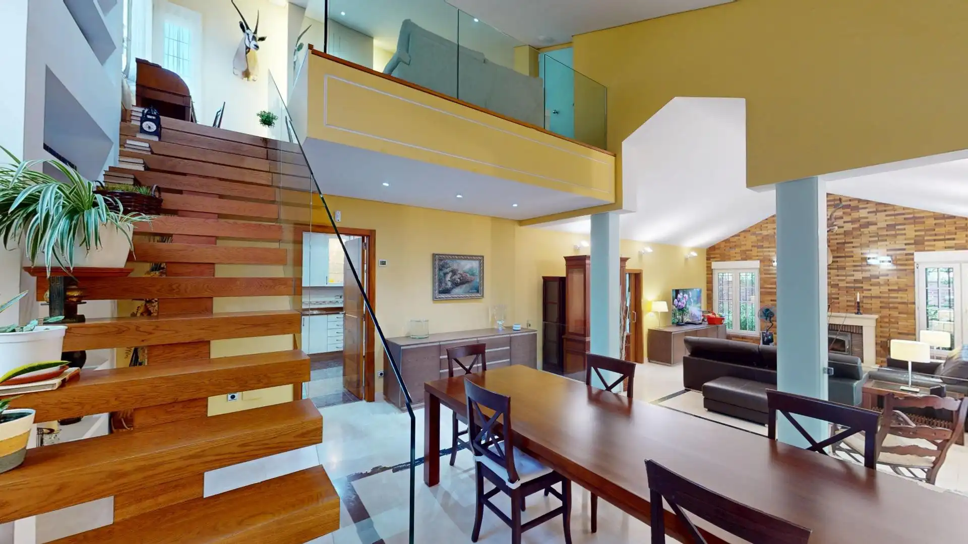 Sala de estar de Casa o chalet en venta en Pedrezuela con Calefacción, Jardín privado y Terraza