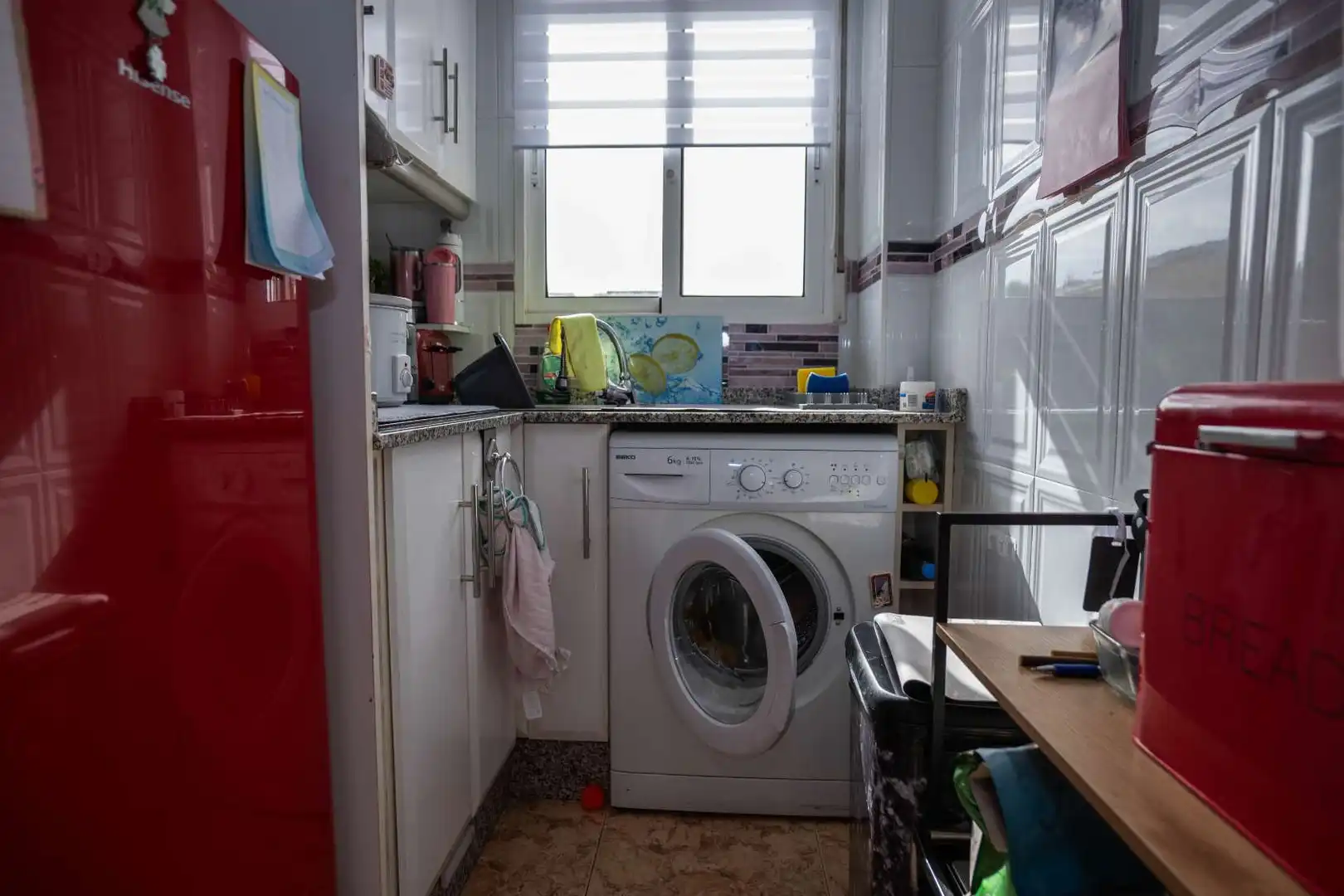 Küche von Einfamilien-Reihenhaus zum Verkauf in Orihuela mit Klimaanlage, Heizung und Terrasse