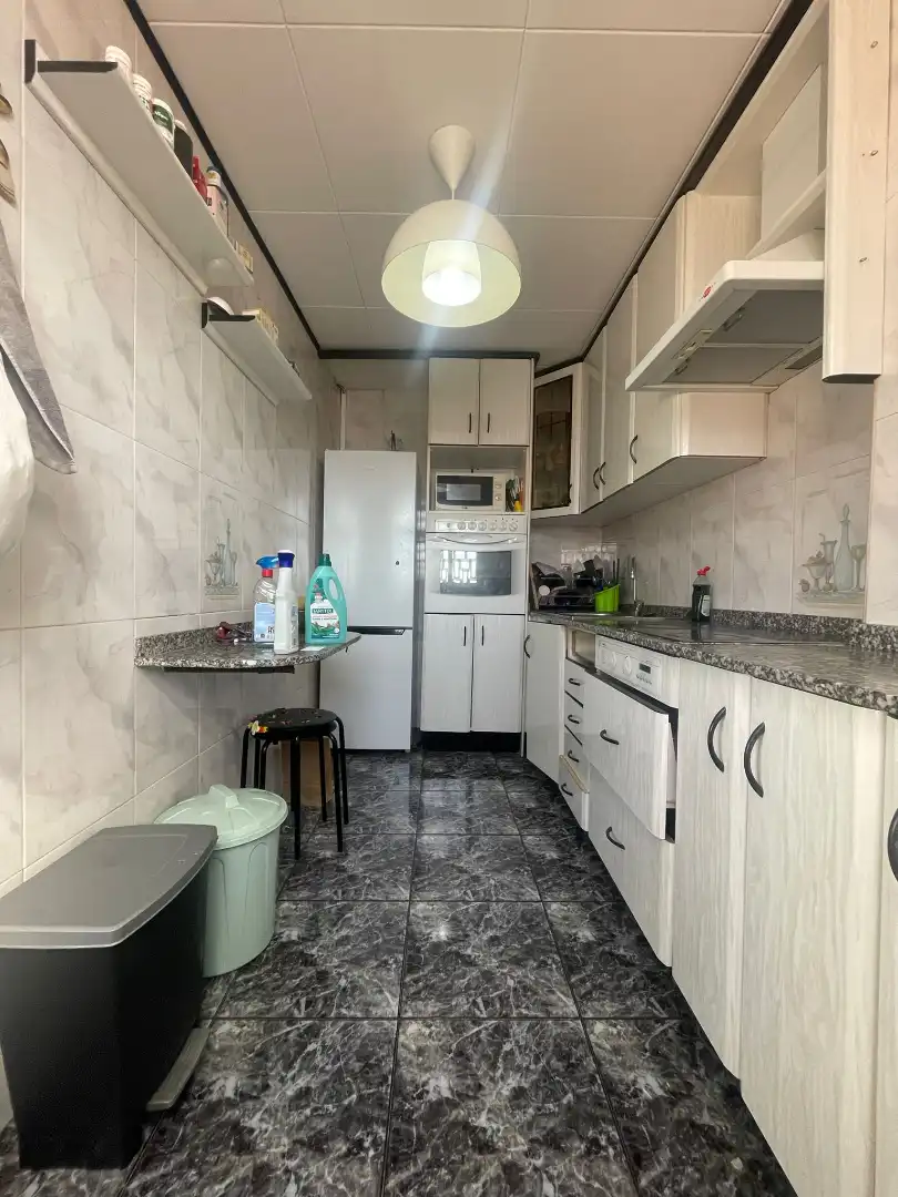 Kitchen of Flat for sale in Barcelona  with Air Conditioner, Heating and Furnished