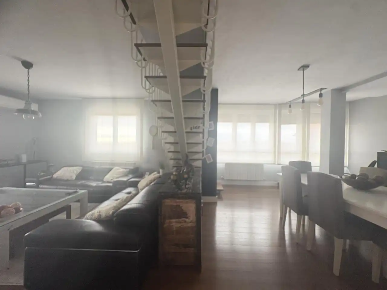 Sala de estar de Dúplex de alquiler en Alcalá de Henares con Calefacción, Terraza y Trastero