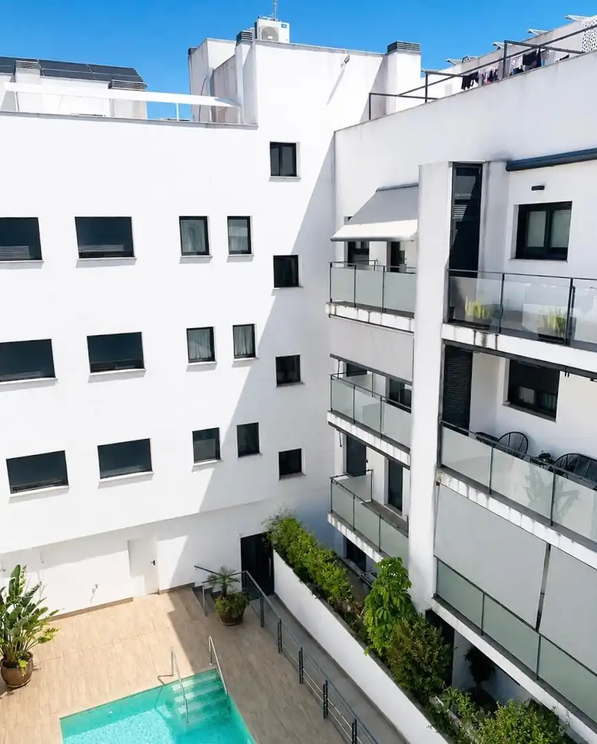 Exterior view of Attic for sale in Sevilla  with Air Conditioner, Heating and Terrace